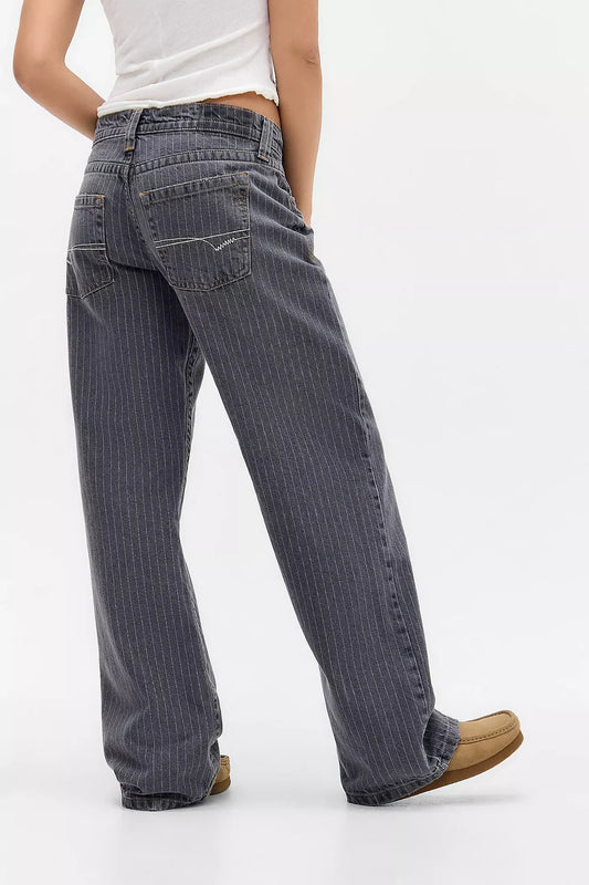Riviera Striped Jeans
