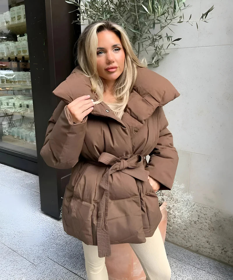 Tie Up - Puffer Coat