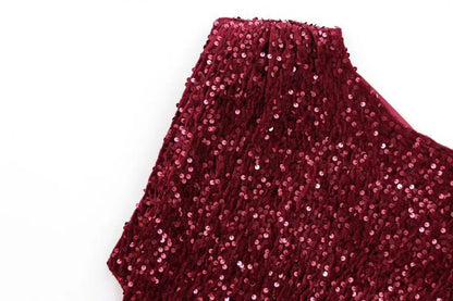 Elena - Mini Paillettenjurk