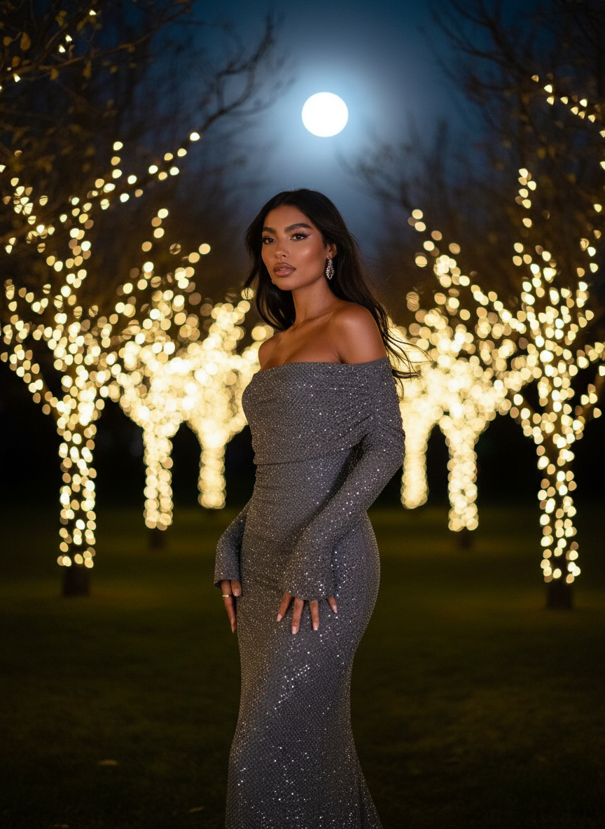 Amara – Off-Shoulder Jurk