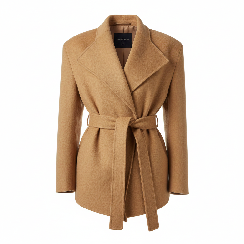 Camel Tweed Jacket Studio