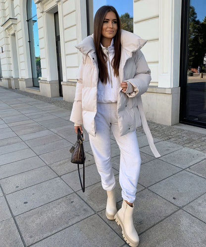 Tie Up - Puffer Coat