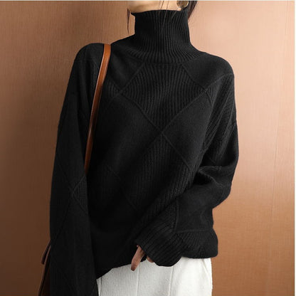 Rixa - Oversized Turtleneck Trui