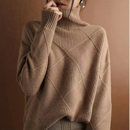 Rixa - Oversized Turtleneck Trui