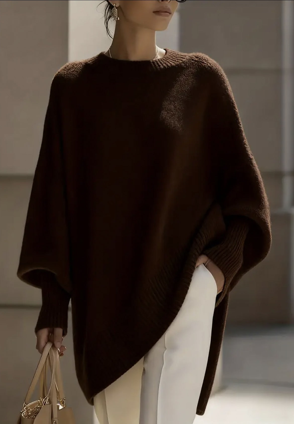 Nora | Kasjmier Oversized Trui XS tot 5XL